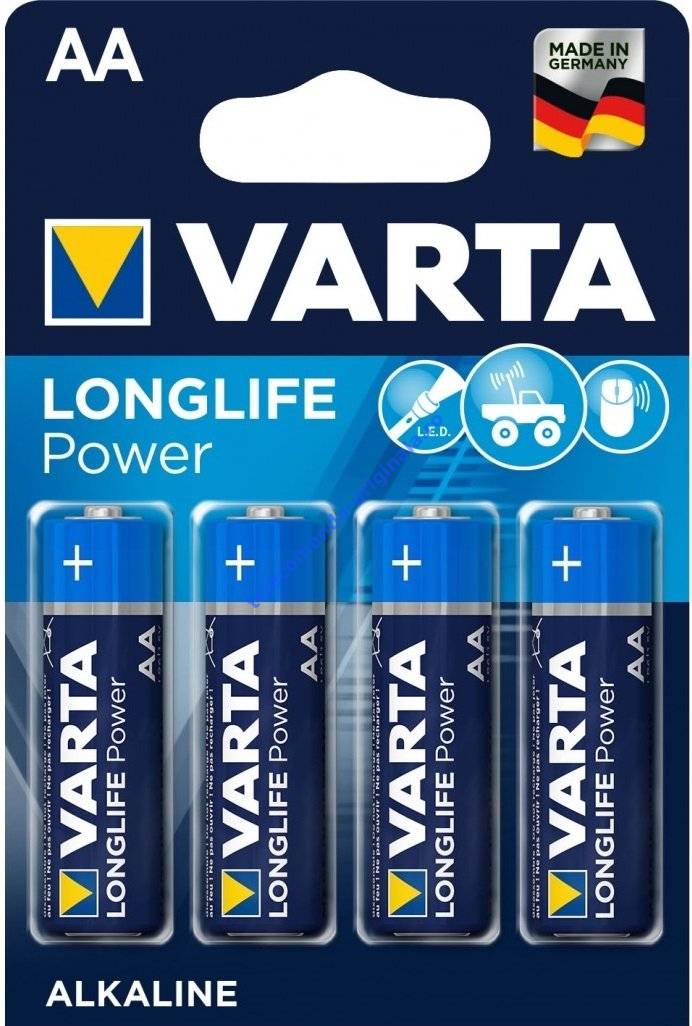 tile steam clone Baterie Varta LongLife Power AA R6 1,5V alcalina, Set 4 buc