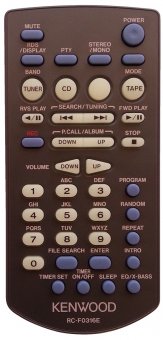 Telecomanda originala KENWOOD RC-F0316E sistem audio HI-FI