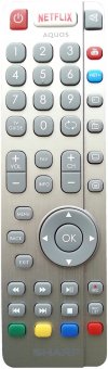 Telecomanda originala SHARP AQUOS, SHW/RMC/0116N (RF) 