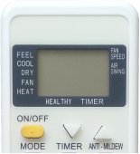 Telecomanda AC VORTEX VAI-T09LCSV, VAI-T12LCSV, VAI-T18LCSV, VAI-T24LCSV