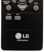 Telecomanda AKB36086223 pentru sistem audio, CD Player LG XA14, XA16, XA64