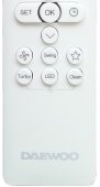 Telecomanda aparat de aer conditionat DAEWOO SAF09M1WR30, SAF12M1WR30