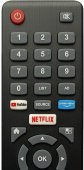 Telecomanda BLAUPUNKT Smart TV, BS40F2012NEB, BS43U3012OEB