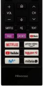 Telecomanda HISENSE 43A6G, 43A6BG, 43A7GQ, 50A6G,  50A7GQ, 50E76GQ, 55A6G