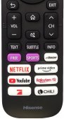 Telecomanda HISENSE, Smart TV, 32A4BG, 40A4BG, EN2AL30H