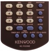 Telecomanda originala KENWOOD RC-F0316E sistem audio HI-FI