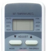 Telecomanda originala R51I19/BGE AC MIDEA MS11D1A