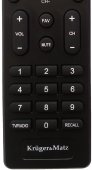 Telecomanda pentru receptor digital Kruger&Matz KM0550