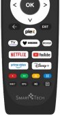 Telecomanda pentru televizor SMART-TECH 32HV02T3, VIDAA